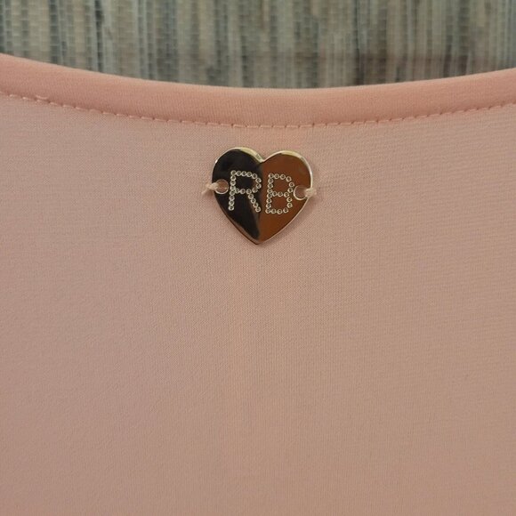 NWT RNB Long Sleeve Corset Front Pink Mini Tunic Dress Casual Party Size Medium - Picture 6 of 9